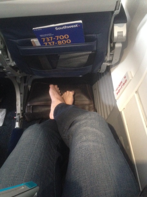 Yay for leg room!